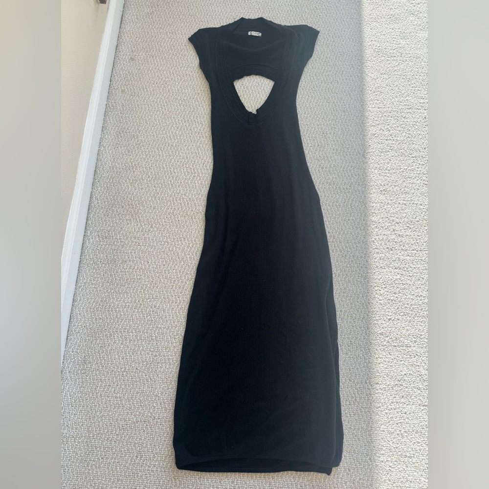 Free People Form Fitting Knit Dress XS